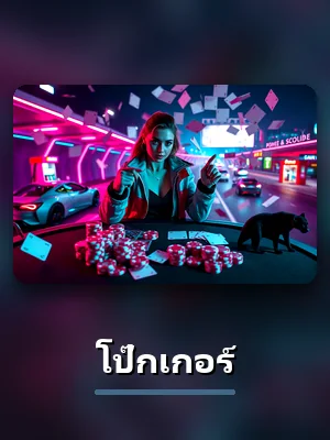เกมโป๊กเกอร์ของ MEGABETUSA
